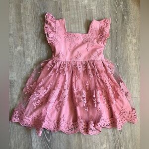 NEW Pink Lace Dress